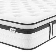 TeQsli Single Mattress 3FT Memory Foam Spring Hybrid Mattress 27CM | 10.6 Inch Memory Foam Pocket Sprung Mattress Edge Support & Motion Isolation Spring Hybrid Single Mattresses