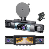 360° Surround View 4-Channel Dash Cam