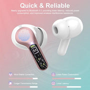 Wireless Earbuds, Bluetooth 5.4 Headphones HiFi Stereo, Bluetooth Earbuds