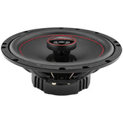 DS18 GEN-X6.5 Coaxial Speaker - 6.5", 3-Way, 165W Max, 50W RMS, Black Paper Cone, Two Mylar Dome Tweeters, 4 Ohms - Clarity Unparalled by Other Speakers in Their Class (2 Speakers)