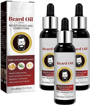sjfscqr Beard Growth Organic Care Oil,Growth Oil Conditioner for Beard Care,Natural Beard Growth Essence,Moisturizes and Conditions Beard