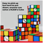 Rubik's Cube The Official 3x3 Classic Color-Matching Puzzle Brain Teaser | Redesigned Modern Look, Smoother & Faster Turning, Sticker-Free Matte Finish, Original Puzzle Cube, Fidget Toy, Ages 8 & Up