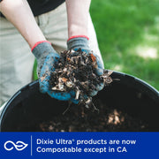 Dixie Ultra Large Paper Bowls 20 Oz, Disposable Bowls, Microwave Safe