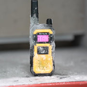 Retevis RB48 FRS Walkie Talkies Long Range,Mil-Standards 810H Two Way Radio | Rugged&IP67 Waterproof & Floating, Emergency Radio, Heavy-Duty,Dual PTT,Vibration Alert,NOAA,Rechargeable,20hr Battery,2 Pack