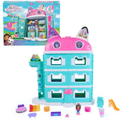 DREAMWORKS GABBY'S DOLLHOUSE Meow-Mazing Dollhouse, 2 Feet Tall, 15 Pieces | Over 2 Feet Tall, 15 Pieces, Featuring Lenticular Eyes, Realistic Dollhouse Play, Kids Toys for Girls & Boys Ages 3 and Up