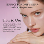 d'alba Piedmont Waterfull Tone-Up Sunscreen Serum (1.69 fl oz), SPF 50+ | BROAD SPECTRUM SPF 50 +, Makeup Base, Foundation-Free, Even Skint Tone, Korean Sunscreen for Face, All Skin Tones