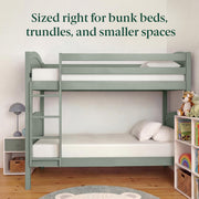 Zinus 6 Inch Twin Green Tea Memory Foam Mattress, Medium Firm Feel | Pressure-Relieving Comfort & Full-Body Support, Naturally Fresh, CertiPUR-US & OEKO-TEX Certified Safe Materials