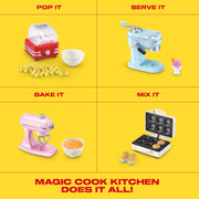 Mini Brands Really Works Magic Cook Kitchen Capsule Series 1 Waffle Maker & Blender Set by ZURU, Capsules of Miniature Real Working Kitchen Appliances, Non-Edible Collectible Toy Mystery Capsule