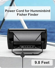 KWRNVO PC11 Power Cord for Humminbird 9.8FT/3M Standard 720057-1 Compatible with Humminbird All Helix, PiranhaMAX and Earlier Models Including 300, 500, 600, 700, 800, 900, 1100 Series Fish Finder