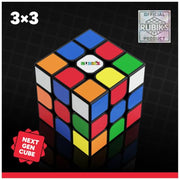 Rubik's Cube The Official 3x3 Classic Color-Matching Puzzle Brain Teaser | Redesigned Modern Look, Smoother & Faster Turning, Sticker-Free Matte Finish, Original Puzzle Cube, Fidget Toy, Ages 8 & Up