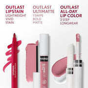 COVERGIRL Outlast All-Day Lip Color With Topcoat, 621 Natural Blush
