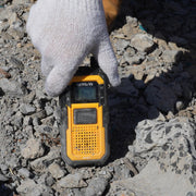 Retevis RB48 FRS Walkie Talkies Long Range,Mil-Standards 810H Two Way Radio | Rugged&IP67 Waterproof & Floating, Emergency Radio, Heavy-Duty,Dual PTT,Vibration Alert,NOAA,Rechargeable,20hr Battery,2 Pack