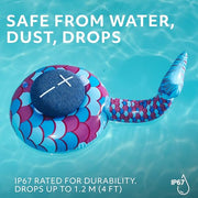 Ultimate Ears MINIROLL Waterproof Bluetooth Speaker - Majestic Blue | Ultra-portable, balanced bass, IP67 dustproof, 131 ft (40 m) range