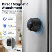 ELEFOCUS Hidden Camera，Mini Camera，2K Spy Camera Wireless for Home Security，Small Indoor Nanny Cam with Night Vision & Motion Detection，WiFi Cameras for Pet/Baby, Camaras Espias Ocultas