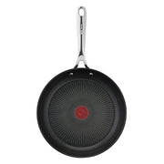 Tefal Jamie Oliver Cook's Direct On Bratpfanne 28 cm, Thermo-Signal | Stainless steel pan induction, titanium non-stick coating, oven-safe, stainless steel, riveted handle, E3040644