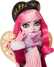 Monster High Skulltimate Secrets Cupid Asteria Doll Set | Destination: Cabin Slay-cation Unboxing Set with Suitcase and 19+ Surprises like Clothes and Fashion Accessories