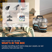 Vax SpotWash Home & Pet Compact Carpet Spot Cleaner CDSW-MPDP | Carpet & upholstery cleaning machine, for homes with pets, everyday spills & stains, included tools & solutions, 4.5kg, 1.1L