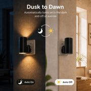 LOHAS-LED Plug in Night Light,Dimmable Nightlight 100LM,Dusk to Dawn Sensor | Warm White 2700K LED Nightlight, Night Light Plug in Wall for Bedroom Hallway Stairs Bathroom Toddler, 1 Pack