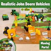 John Deere Mini Movers Advent Calendar | Kids 2026 Christmas, 24 Days of Surprises, Toy Car Playset, Holiday Gifts for Toddler, Back to School, Potty Training Rewards