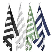 Dock & Bay Beach Towel - Quick Dry, Sand Free - Compact, Lightweight - 100% Recycled - Includes Bag - Cabana - Cayman Khaki - Extra Large (200x90cm, 78x35")