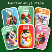 ARTISTRO 24 Acrylic Paint Pens Dual-Tip Dot+Fine for Rock, Glass & Fabric | Precision Colour for Colouring Books & Small Details, Water-Based, Quick-Dry & Low-Odour, Art Gift for Kids, Teens & Adults
