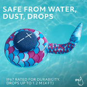 Ultimate Ears MINIROLL Waterproof Bluetooth Speaker - Majestic Blue | Ultra-portable, balanced bass, IP67 dustproof, 131 ft (40 m) range
