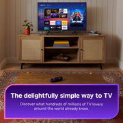 Roku 32-Inch Select Series Smart TV 2026-1080p Full HD TV - RokuTV | Flat Screen LED Television with Voice Remote, Wi-Fi & Bluetooth Headphone Mode - Streaming Live Local News Sports & Movies