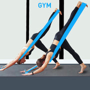 A AZURELIFE Resistance Bands,Professional Long Non-Latex Elastic Stretch Bands,Exercise Bands for Physical Therapy, Yoga, Pilates, Rehab, at-Home or The Gym Workouts, Strength Training