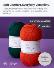 Utopia Crafts DK Double Knitting Yarn 100g (Ochre)