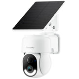 GALAYOU Solar Camera Outdoor Wireless for Home Security 2.4GWiFi, R6 1Pack | 2K Cameras for Home Security/Garage/Farm/Outside Surveillance, Detachable Solar Panel, Color Night Vision, SD/Paid Cloud