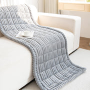 GKXLH New Thick Non-slip Sofa Cover 2 3 4 Seater (Light Grey,70x180cm/1 PC) | Soft Corduroy Sofa Covers Washable, Universal Sofa Slipcovers, Dog Pet Couch Covers, Leather Sofa Protector for Living Room
