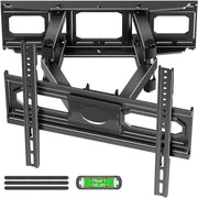 MOUNTUP TV Wall Bracket for Most 26-70 Inch LED, LCD, OLED Flat & Curved TV | Full Motion TV Mount with Swivels Tilts Extends, Double Arm Holds up to 45kg, Max VESA 400x400mm