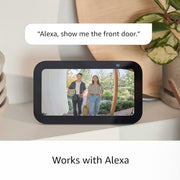 Like-New Ring Battery Doorbell, Home or business security with Head-to-Toe video, Live View with Two-Way Talk, and Motion Detection & Alerts, Satin Nickel