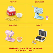 Mini Brands Really Works Magic Cook Kitchen Capsule Series 1 Waffle Maker & Blender Set by ZURU, Capsules of Miniature Real Working Kitchen Appliances, Non-Edible Collectible Toy Mystery Capsule