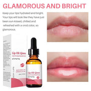 sjfscqr Essence Lip Plumper,Peptide Lip Plumping Serum,Women's Lip Oil Gloss,Moisturize Lips Improve Lip Shape For Women Beautiful Lips