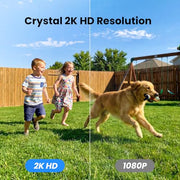 GALAYOU Solar Camera Outdoor Wireless for Home Security 2.4GWiFi, R6 1Pack | 2K Cameras for Home Security/Garage/Farm/Outside Surveillance, Detachable Solar Panel, Color Night Vision, SD/Paid Cloud