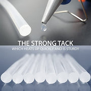 ANSIO Hot Glue Sticks for Hot Glue Gun, SGS Approved, 50 pcs - 7mm x 100mm