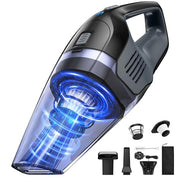 Portutif Handheld Vacuum Cleaner, 8Kpa Strong Suction Car Vacuum Cleaner | Hand Held Vacuum Cordless，Portable 30-Min Run Time，400ML Dust Cup，78Db， Lightweight for Car，Carpet Stairs，Pet Hair