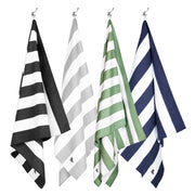 Dock & Bay Beach Towel - Quick Dry, Sand Free - Compact, Lightweight - 100% Recycled - Includes Bag - Cabana - Cayman Khaki - Extra Large (200x90cm, 78x35")