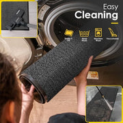 BLADO Door Mat Barrier Mat Non Slip Rubber Mats Washable Heavy Duty | Floor Mats Kitchen Rugs Dirt Trapper Doormat Entrance Rug Shoes Scraper Super Absorbent Carpet (40cm x 60cm, Anthracite)