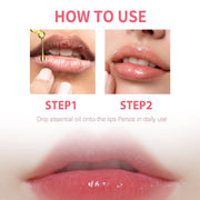 sjfscqr Essence Lip Plumper,Peptide Lip Plumping Serum,Women's Lip Oil Gloss,Moisturize Lips Improve Lip Shape For Women Beautiful Lips