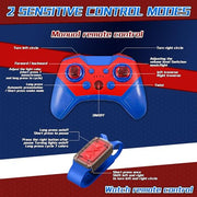 S-pider Rc Gesture Sensing Stunt Car Toys for Boys 3-14 Years Old, Drift Hand Control Remote Control Cars with Light & Music, 360°Rotation Double Side Cars Birthday Gifts for Kid Age 4 5 6 7 8 9 10 11