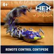 HEX BOTS Explodapede Robotic Centipede Remote Control Toy | Burst Open with a Click, Glowing LED Eyes, Autonomous or RC Movement, Easy to Use Remote, Prank Toy Gifts for Kids Ages 4+