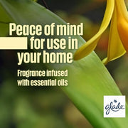 Glade Reed Diffuser, Romantic Vanilla Blossom, 50ml | Long-Lasting Home Fragrance, Continuous Room Air Freshener for Up to 5 Weeks, 1 Glass Diffuser & 5 Reed Sticks
