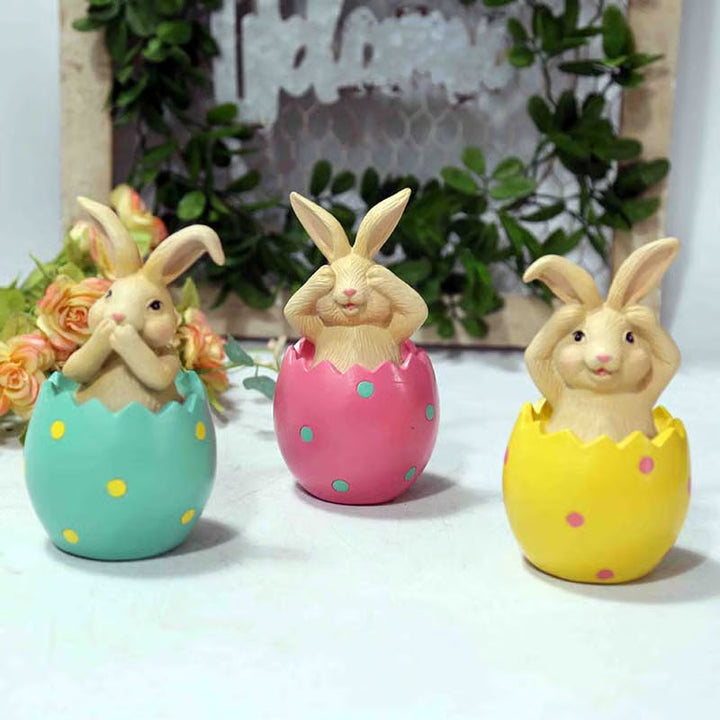 Easter Bunny Resin Ornament