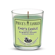Price's Candles Chef's Jar Candle Fresh Scented Odour Reducing Candle with Basil Patchouli and Geranium Fragrance for Kitchens and Home Freshness