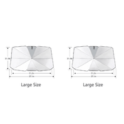 Vehicle Windshield Sun Umbrella