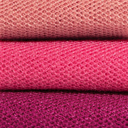 Kitsch African Net Sponge – Exfoliating Body Scrubber – Berry Pink, 3 Pcs | for Cleansing & Gentle Daily Exfoliation – Stretchable Bath Sponge for Hard-to-Reach Areas – Long-Lasting Shower Essential