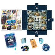Clue Advent Calendar: Secrets Under Snowfall | 24 Days | Family Mystery Games | with 6 Winter-Themed Tokens and Surprise | Ages 10+ | 1+ Players