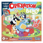 Operation Bluey Edition Board Game for Kids – Electronic Talking Game with All-in-1 Carrying Case – 2 Ways to Play – 1+ Players – 10 Mins. – Ages 6+ (Amazon Exclusive)